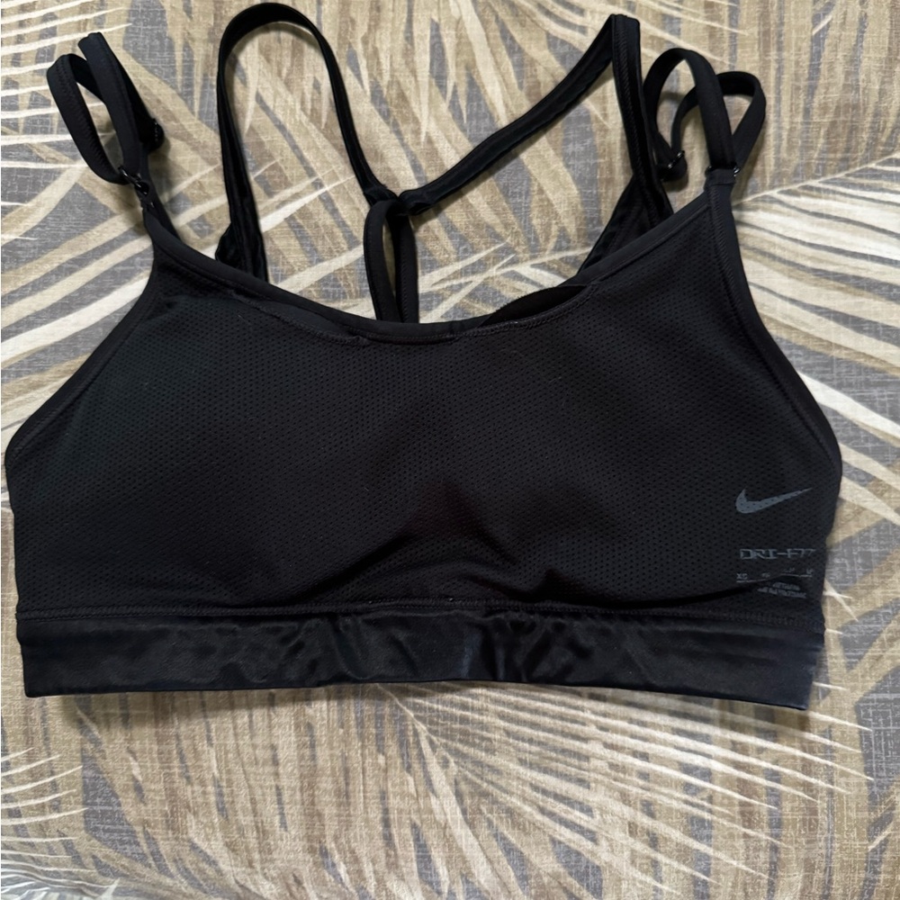 Nike Women's Black Dri-FIT Sports Bra